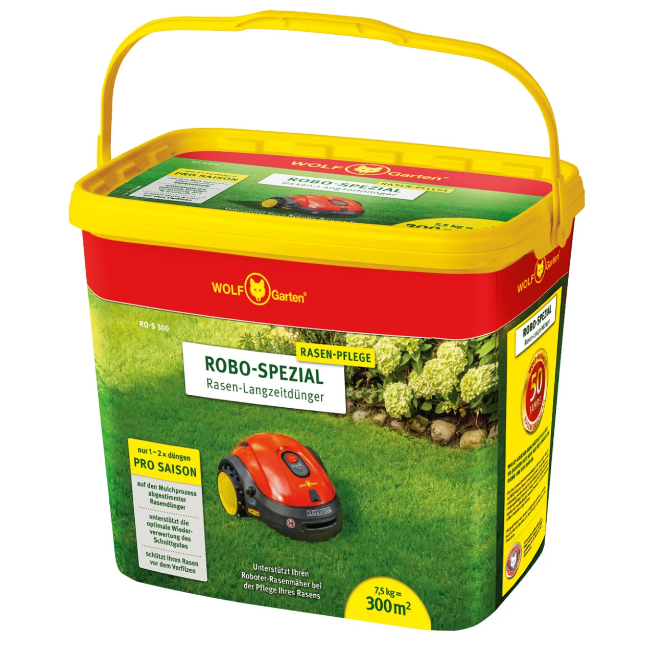 Wolf-Garten Rasen-LangzeitdĂĽnger Robo-Spezial RO-S 300