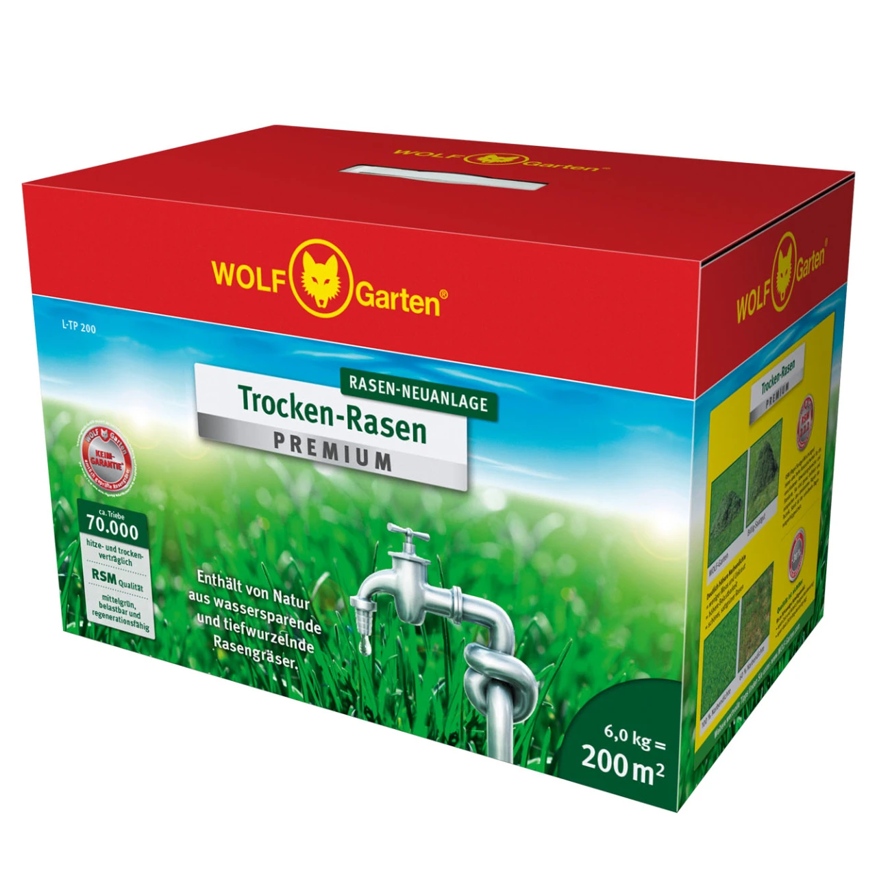 Wolf-Garten Samen Trockenrasen L-TP 200 Premium