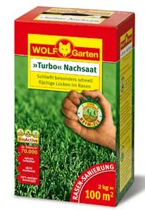 Wolf-Garten Wolf Garten Turbo Nachsaat LR100 Zur Rasen Sanierung Für 100m²