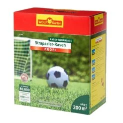 Wolf-Garten Wolf Garten Strapazier-Rasen Saatgut LJ200 Für 200 M²