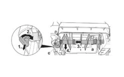 Wolf-Garten Messerwelle Ersatzteil WBS3701 Für Wolf Garten Elektro-Vertikutierer
