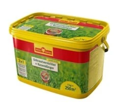 Wolf-Garten Wolf Garten Unkrautvernichter + Rasendünger 2-in-1 SQ 250 Für 250m²