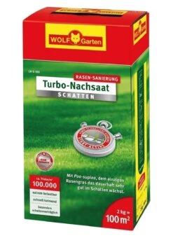 Wolf-Garten Wolf Garten Turbo Nachsaat Schatten Rasensaatgut L-RS100 Für 100m²