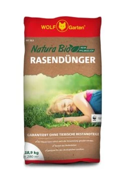 Wolf-Garten Wolf Garten Natura Bio Rasendünger NR 18,9 Für 280 M²