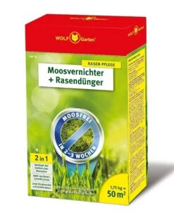 Wolf-Garten Wolf Garten 2 In 1 Moosvernichter + Rasendünger SW50 Für 50m²