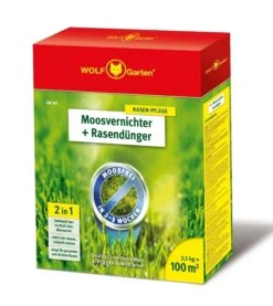 Wolf-Garten Wolf Garten 2 In 1 Moosvernichter + Rasendünger SW100 Für 100m²