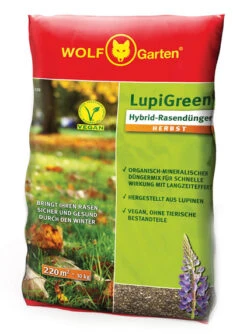 Wolf-Garten Wolf Garten LupiGreen® Hybrid Rasendünger Herbst LU-H 220