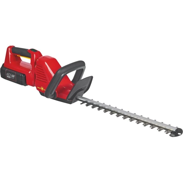 WOLF-Garten Akku-Heckenschere LYCOS 40/500 H Set, 40 Volt (rot/schwarz, Li-Ionen Akku 2,5 Ah)