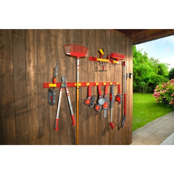 WOLF-Garten Akku-Stiel BS 140 EM, 140cm (rot/grau, Li-Ionen-Akku 2,5Ah, 18Volt) – Bild 8