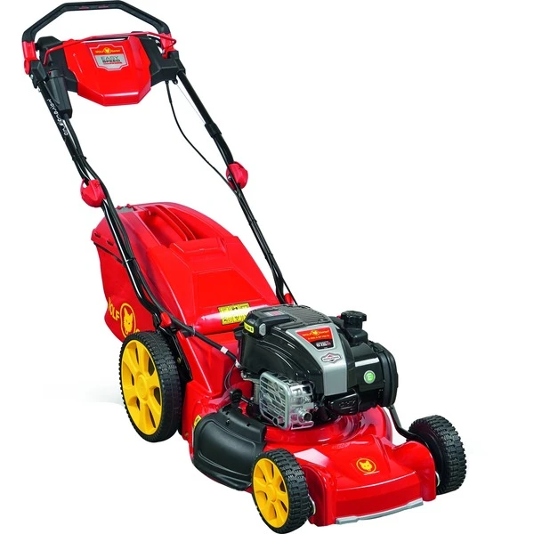 WOLF-Garten Benzin-Rasenmäher A 460 A SP HW IS, 46cm (rot/gelb, Mit 1-Gang Radantrieb)