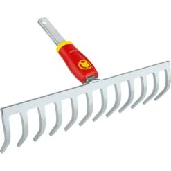 WOLF-Garten DR-M 30 Rechen, Multi-star (rot/gelb, 30cm)
