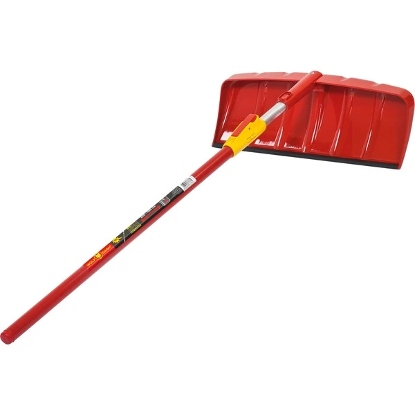 WOLF-Garten DachschneerÀumer SR-M 60 + ZM-V 4, Schneeschieber (rot, 60cm)