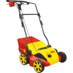 WOLF-Garten Elektro-Vertikutierer VA 346 E (rot/gelb, 34cm, 1.600 Watt)