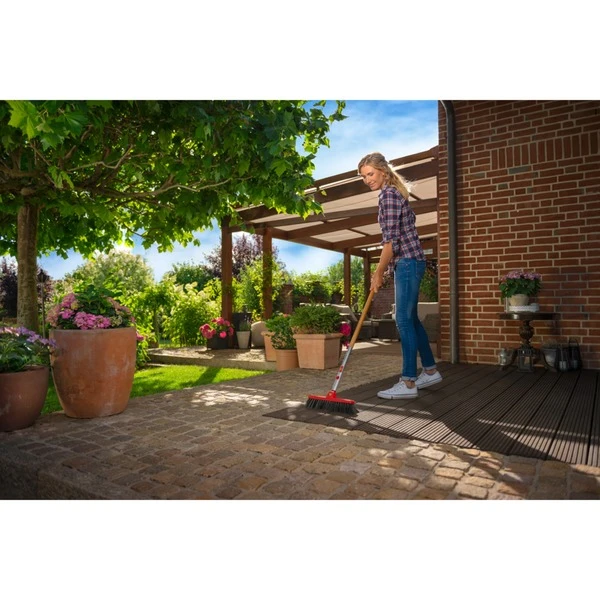 WOLF-Garten Feinhaarbesen HB 350 M, Multi-star (rot/schwarz, 40cm) – Bild 4