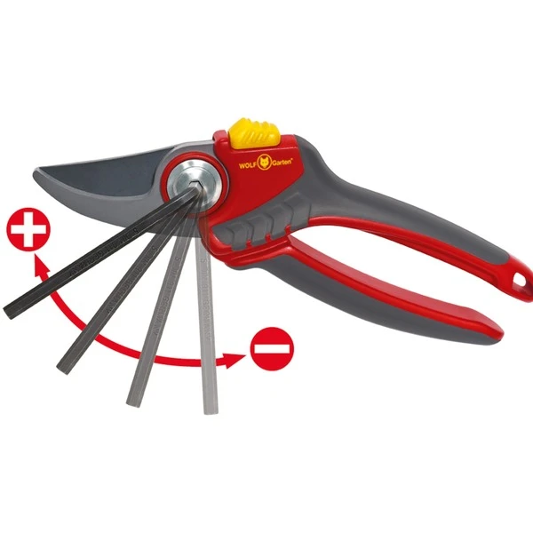 WOLF-Garten Gartenschere RR 4000 "Premium Plus" (rot/grau, 2-schneidig) – Bild 3