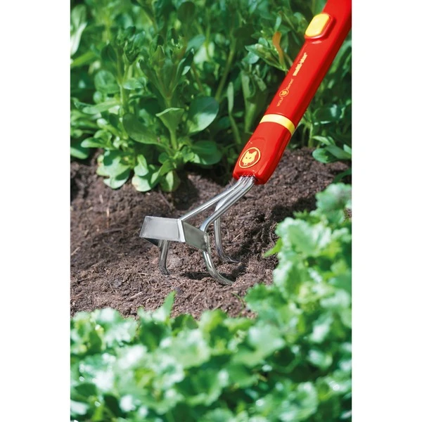 WOLF-Garten JĂ€tegrubber LB-M, Multi-star, Handgrubber (rot/gelb, 7cm) â Bild 3