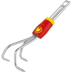 WOLF-Garten Kleingrubber LA-M, Multi-star, Handgrubber (rot/gelb, 7cm)