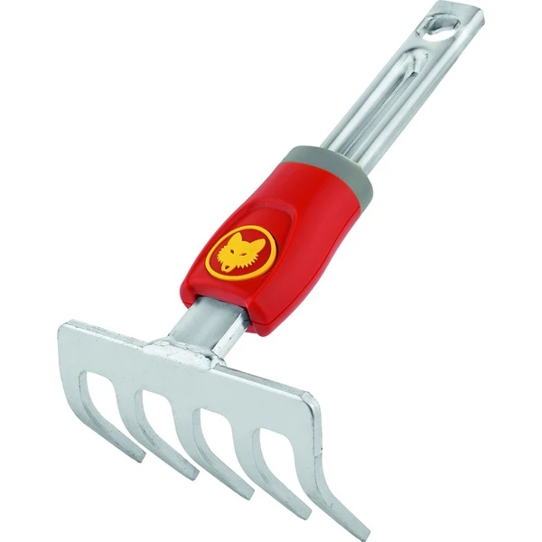WOLF-Garten Kleinkremmer LJ-M, Multi-star, Handrechen (rot/gelb, 8cm)