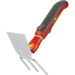 WOLF-Garten Mini-Hacke LN-M /ZM 015, Multi-star (rot/gelb, 7cm, Mit Kurzstiel ZM 015)