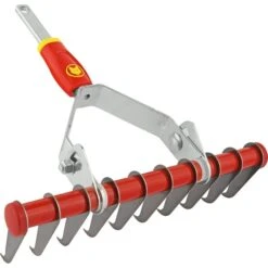 WOLF-Garten Pendel-Vertikutierer UG-M 3, Multi-star (rot/gelb, 30cm)