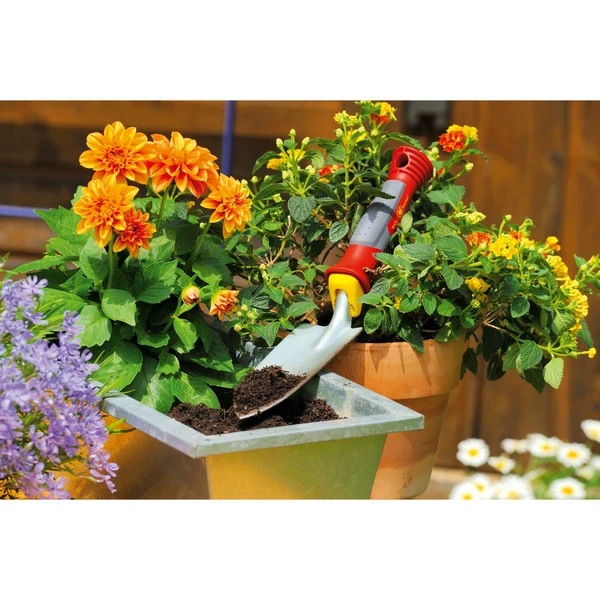 WOLF-Garten Pflanzenkelle LU-2P (rot/silber, 5cm) – Bild 2