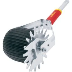 WOLF-Garten Rasenkantenschneider RB-M, Multi-star, Rasenkantenstecher (rot/silber)