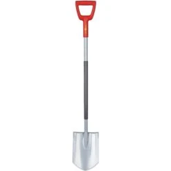 WOLF-Garten Spitzspaten ASP-D (rot/grau, 19cm)