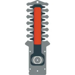 WOLF-Garten Strauchmesser Für Akku 50 EMB, Ersatzmesser (grau, 11 Cm)